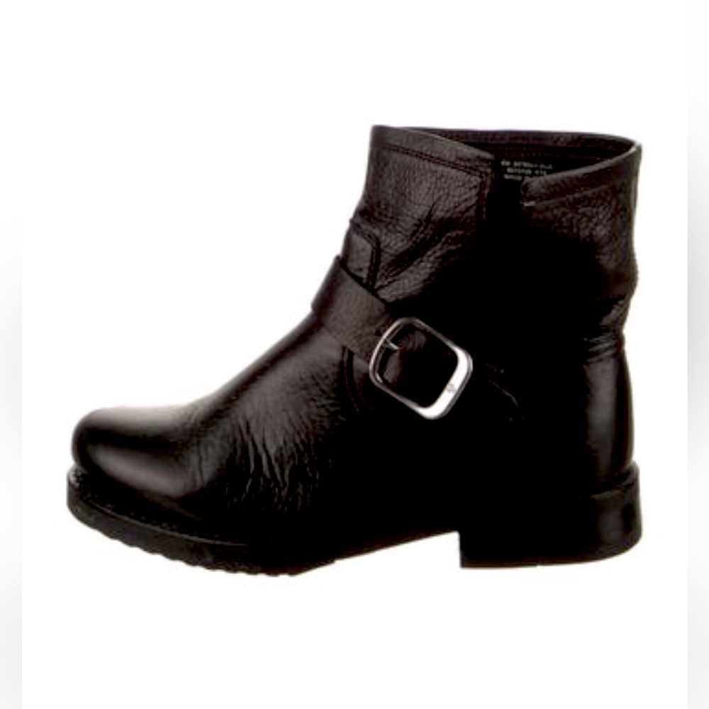 Frye Moto Boots blk size 6 like new